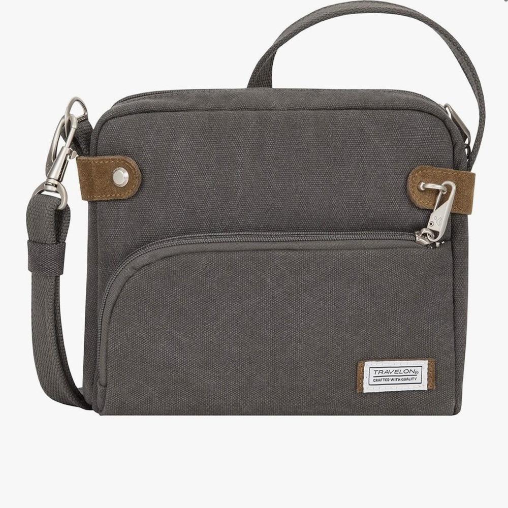 Travelon Pewter crossbody